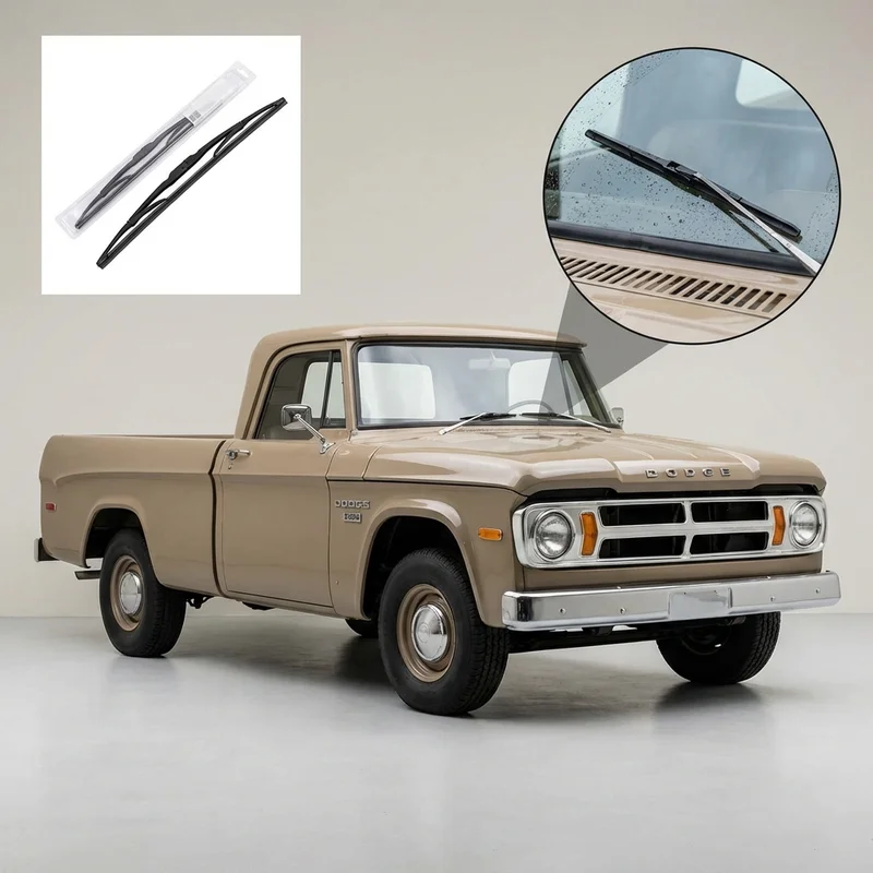 Driver Side Wiper Blade for Dodge W200 Pickup (1969 - 1974) - 1